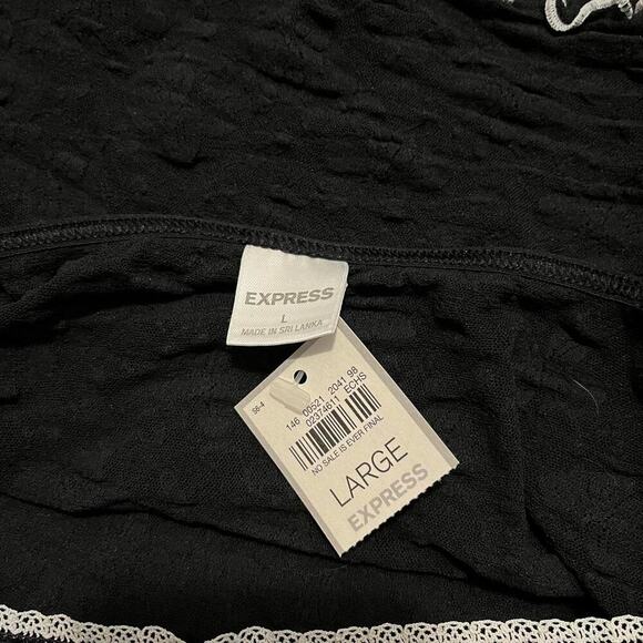 Y2K Deadstock Express Butterfly Mesh Matching Cami & Panties Set - Picture 2 of 8